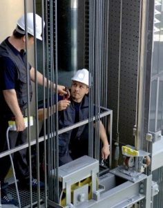 Mantenimiento de un elevador